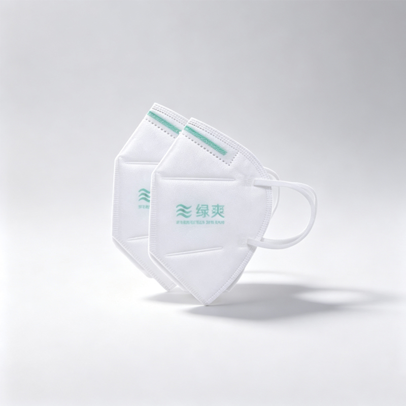 Dust Mask Construction - 30/60/90 adet Valfli Tek Kullanımlık Beyaz