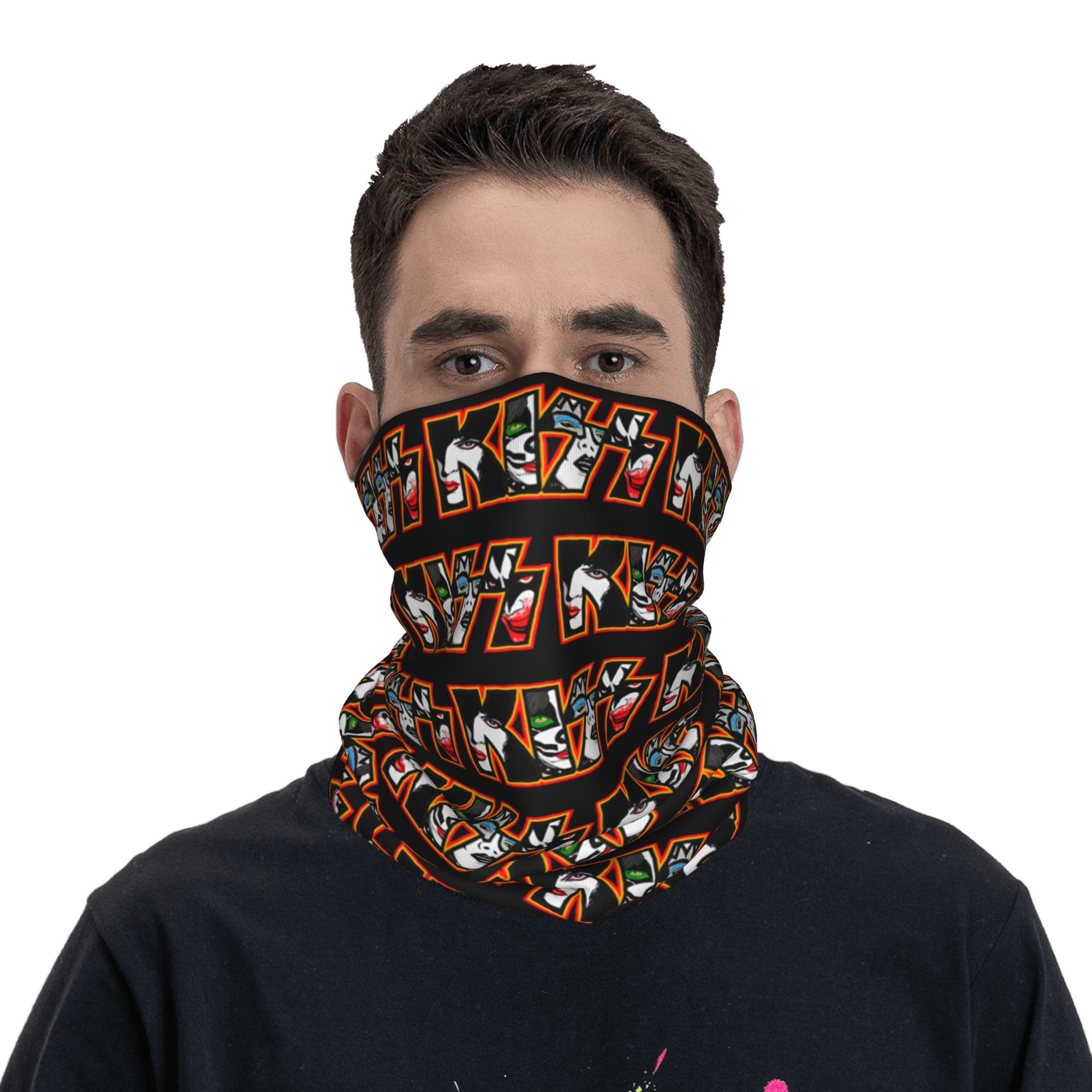 Özel Ağır Metal Rock K-Kisses  - Neck Gaiter Face Cover incelemesi ve fiyatı